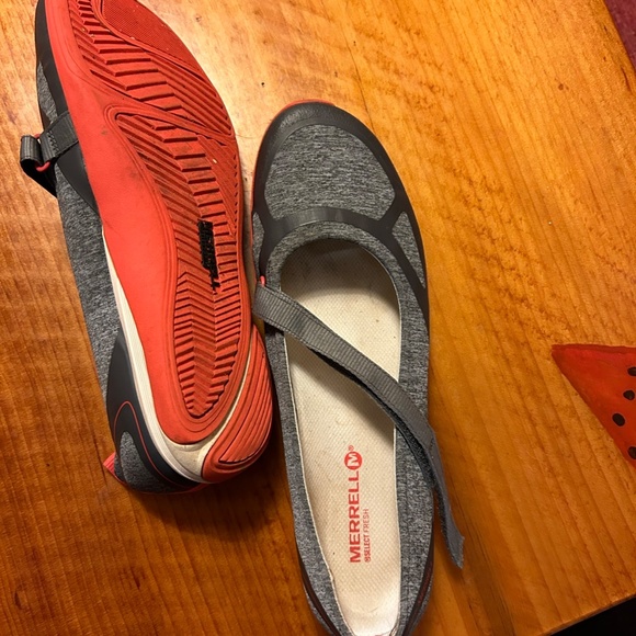 Merrell Ceylon Mary Jane Shoes Grey Size 9.5 - Picture 4 of 5